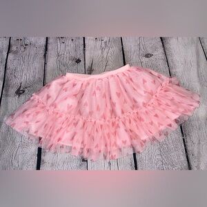 Pink Heart Tutu Size 2T